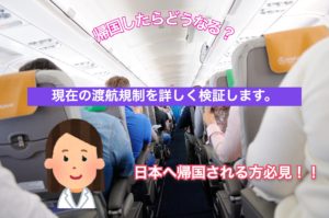 日本への入国とアメリカへの帰国について検証します。